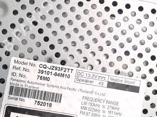 Radio SUZUKI CELERIO (LF) 1.0 (AVK310) | BP21942305E6 