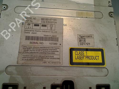 Radio TOYOTA PRIUS Liftback (_W2_) 1.5 Hybrid (NHW20_, NHW20R) | BP21914375E6 