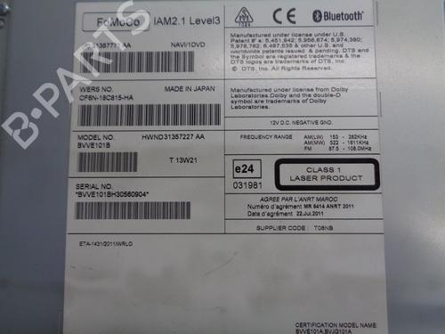 Radio VOLVO V40 Hatchback (525) D2 | BP23012113E6 