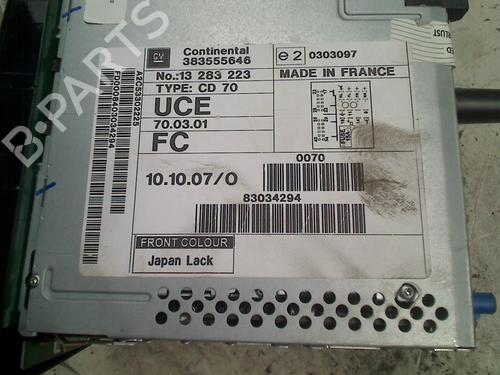 Bilradio OPEL ASTRA H (A04) 1.7 CDTI (L48) | BP21924877E6 