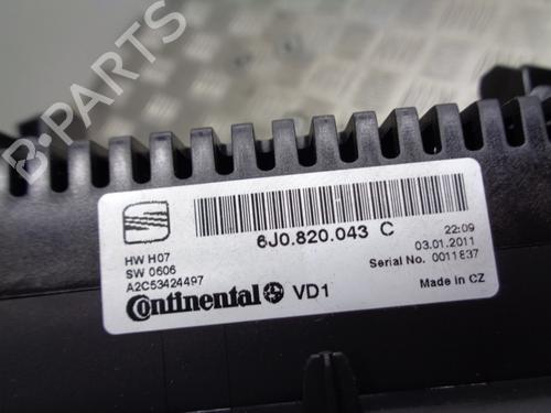 Climate control SEAT IBIZA IV ST (6J8, 6P8) 1.4 | BP23011499I5 