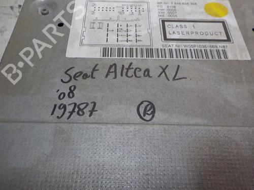 Radio SEAT ALTEA XL (5P5, 5P8) 2.0 TDI | BP23026797E6 