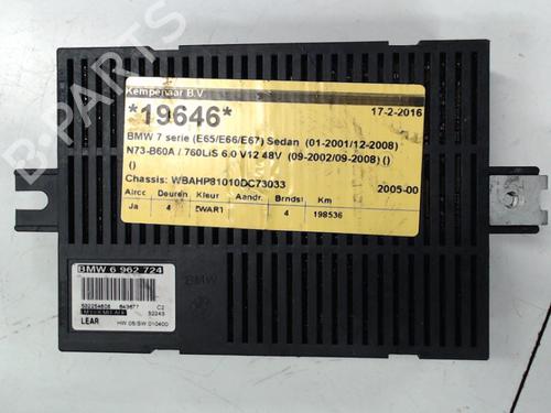 Used Electronic module BMW 7 (E65, E66, E67) 760 i, Li (445 hp) 21939402