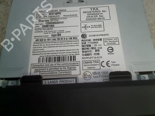 Radio SUZUKI BALENO (FW, EW) 1.0 (A1K310) | BP21932777E6 