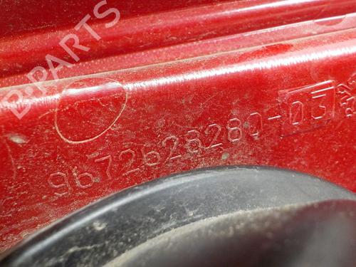 Left taillight PEUGEOT 208 I (CA_, CC_) 1.4 HDi | BP23007596C34 