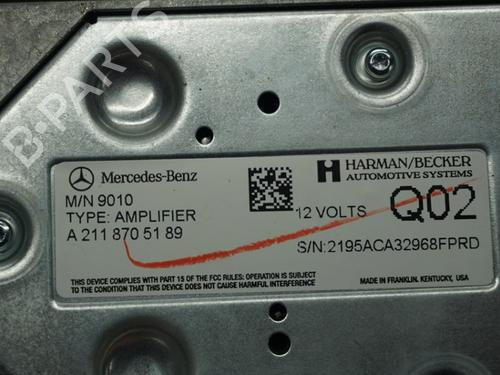 Electronic module MERCEDES-BENZ M-CLASS (W164) ML 320 CDI 4-matic (164.122) | BP23020936M83 