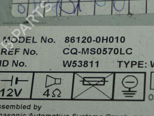 Radio CITROËN C1 (PM_, PN_) 1.0 | BP23014831E6 