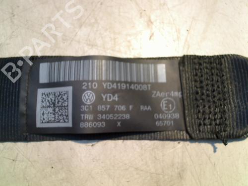 Front right seatbelt VW PASSAT B6 (3C2) 1.4 TSI | BP21928071I25 