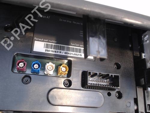 Display monitor RENAULT MEGANE III Hatchback (BZ0/1_, B3_) 1.6 16V Hi-Flex (BZ03) | BP21937635C48 