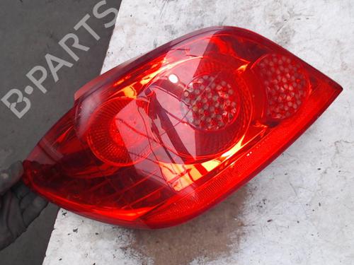 Used Left taillight PEUGEOT 307 (3A/C) 1.6 16V (109 hp) 21939852