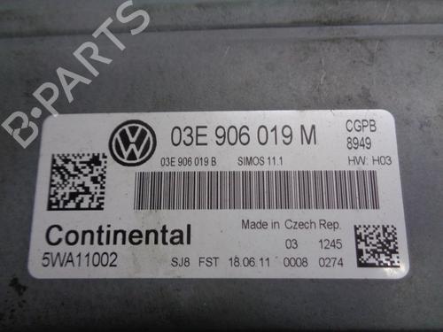 Engine control unit (ECU) VW POLO V (6R1, 6C1) 1.2 | BP23012075M57 