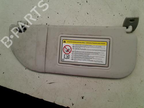 Used Right sun visor PEUGEOT 107 (PM_, PN_) 1.0 (68 hp) 21924161