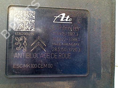 ABS Bremseaggregat CITROËN DS3 (SA_) 1.4 HDi 70 (SA8HP4) (68 hp) 21915784