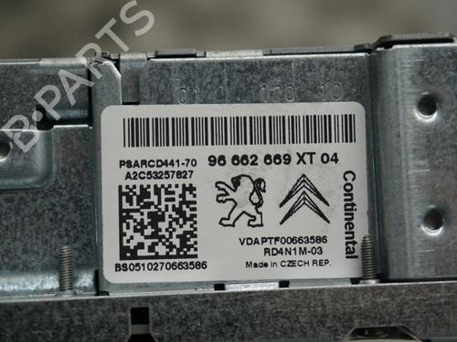 Radio PEUGEOT 207 (WA_, WC_) 1.4 16V | BP23016723E6 