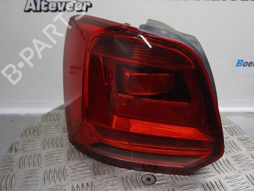 Used Left taillight VW POLO V (6R1, 6C1) 1.4 TDI (75 hp) 23013815
