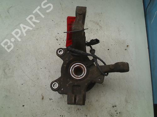 Used Right front steering knuckle RENAULT CLIO III (BR0/1, CR0/1) 1.2 16V (BR02, BR0J, BR11, CR02, CR0J, CR11) (75 hp) 21921086