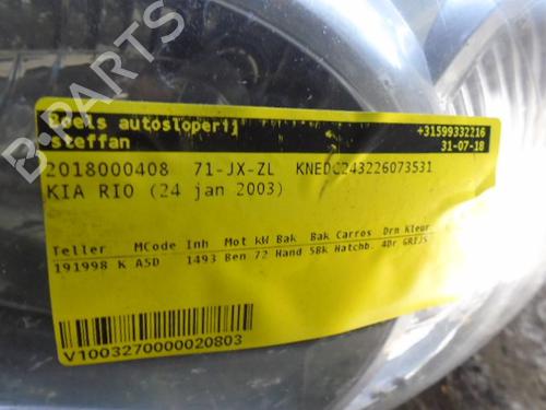 Left headlight KIA RIO I Hatchback (DC) 1.5 16V | BP23003567C28 