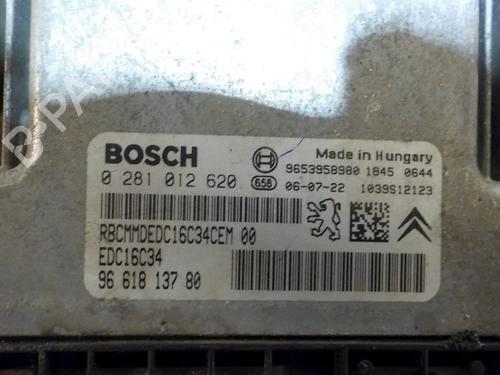 Engine control unit (ECU) CITROËN BERLINGO / BERLINGO FIRST Box Body/MPV (M_) 1.6 HDI 75 (MB9HW) | BP23026667M57 