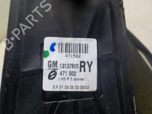 Right mirror OPEL ZAFIRA / ZAFIRA FAMILY B (A05) 1.9 CDTI (M75) | BP23005401C27 