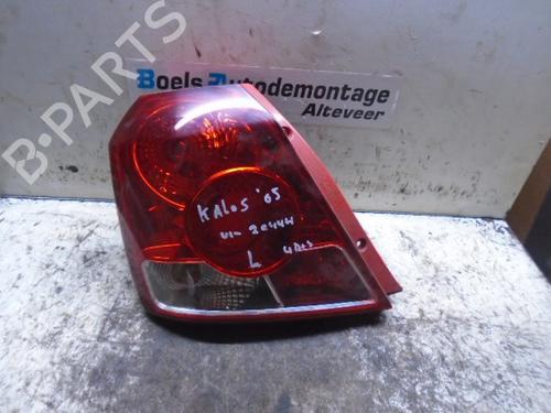 Used Left taillight CHEVROLET AVEO / KALOS Hatchback (T200) 1.4 (83 hp) 23025437