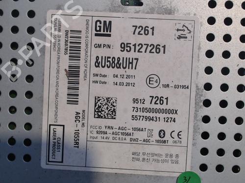 Radio CHEVROLET AVEO Hatchback (T300) 1.3 D | BP21943726E6