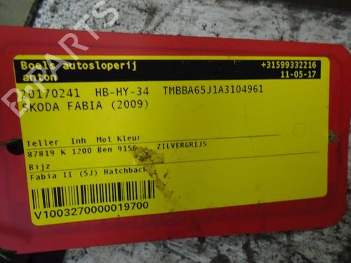 Used Left rear shock absorber SKODA FABIA II (542) 1.2 (60 hp) 23003668