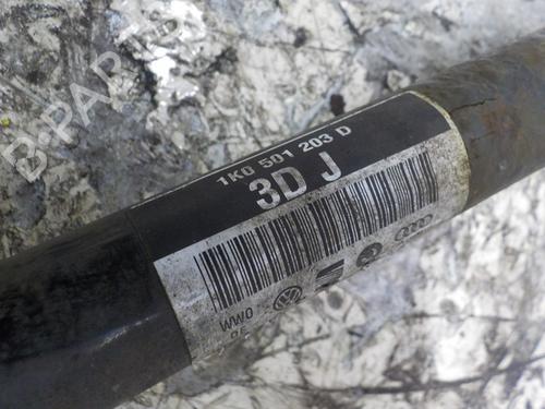 Left rear driveshaft VW GOLF VI (5K1) 2.0 R 4motion | BP23008436M40 