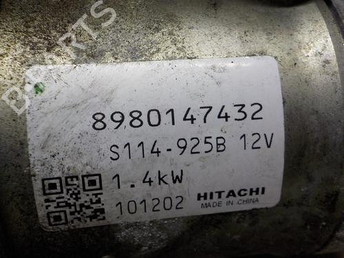 Starter OPEL ASTRA J Sports Tourer (P10) 1.7 CDTI (35) | BP23007475M8 