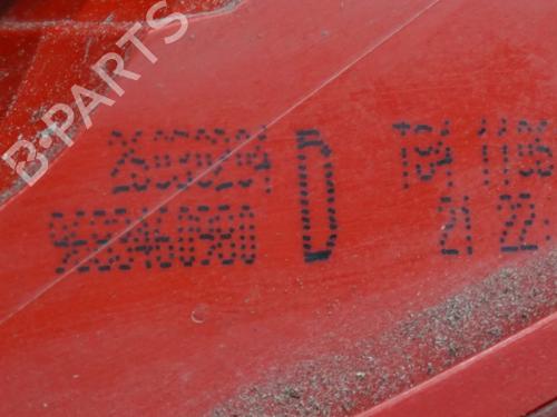 Right taillight PEUGEOT 3008 I MPV (0U_) 1.6 VTi | BP23015431C35 