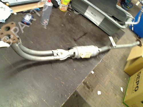 Used Exhaust system SUZUKI SAMURAI Closed Off-Road Vehicle (SJ_) 1.3 All-wheel Drive (SJ413, SJ70, SJ80) (70 hp) 21911814