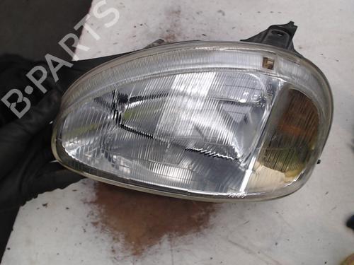 Used Left headlight OPEL CORSA B (S93) 1.2 i 16V (F08, F68, M68) (65 hp) 21941200