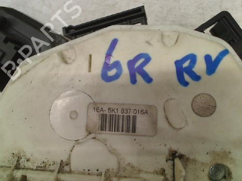 Used Front right lock VW POLO V (6R1, 6C1) 1.2 (60 hp) 21923671