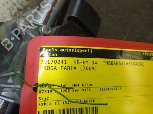 Used Front wipers mechanism SKODA FABIA II (542) 1.2 (60 hp) 23003849