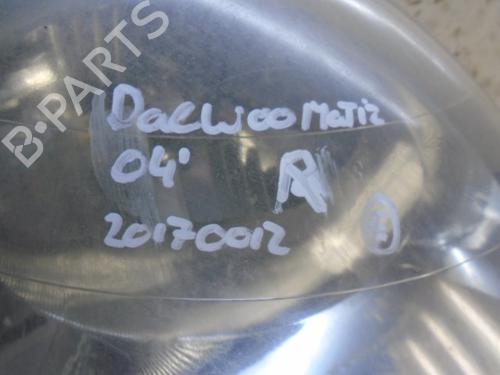 Used Right headlight DAEWOO MATIZ (M100, M150) 1.0 (64 hp) 23025373