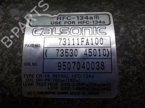 AC compressor SUBARU IMPREZA Saloon (GC) 1.6 i AWD (GC4) | BP23027469M34 