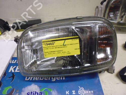 Used Left headlight NISSAN MICRA II (K11) 1.3 i 16V (75 hp) 21905746