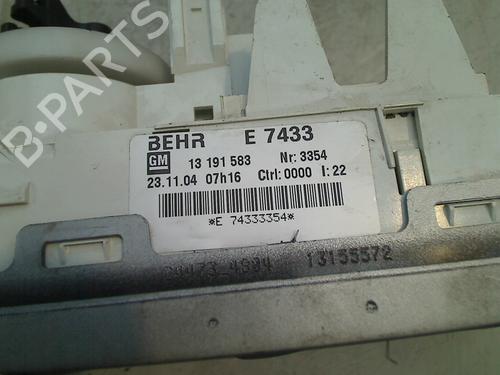 Climate control OPEL MERIVA A MPV (X03) 1.7 CDTI (E75) | BP21910731I5 