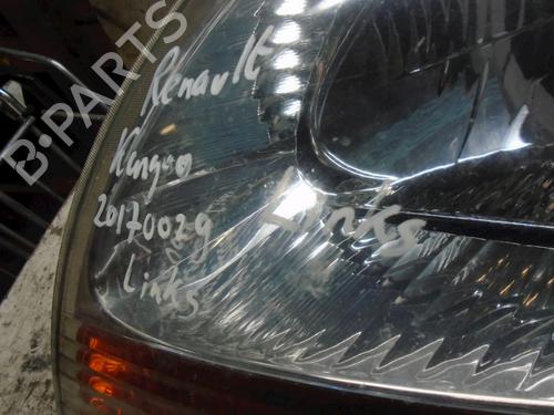 Used Left headlight RENAULT KANGOO Express (FC0/1_) 1.5 dCi (FC07, FC1R) (65 hp) 23025853