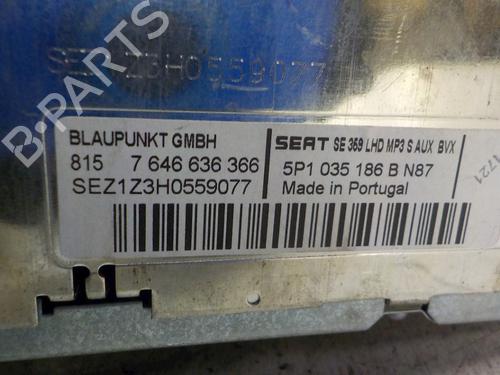 Radio SEAT ALTEA XL (5P5, 5P8) 2.0 TDI | BP23026797E6 
