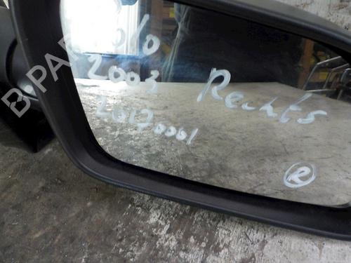 Used Right mirror VW POLO (9N_, 9A_) 1.2 12V (64 hp) 23027036