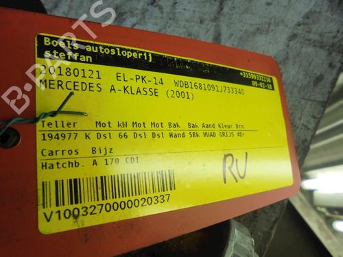 Used Right front driveshaft MERCEDES-BENZ A-CLASS (W168) A 170 CDI (168.009, 168.109) (95 hp) 23003420
