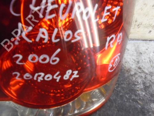 Used Right taillight DAEWOO KALOS (KLAS) 1.2 (72 hp) 23003595