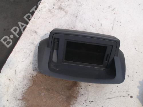 Used Display monitor RENAULT MEGANE III Hatchback (BZ0/1_, B3_) 1.6 16V Hi-Flex (BZ03) (110 hp) 21937635