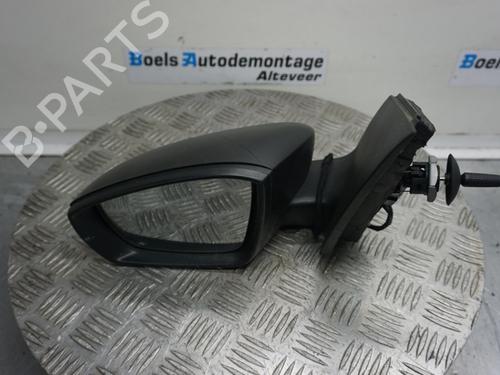 Used Left mirror VW POLO V (6R1, 6C1) 1.2 (60 hp) 23019965