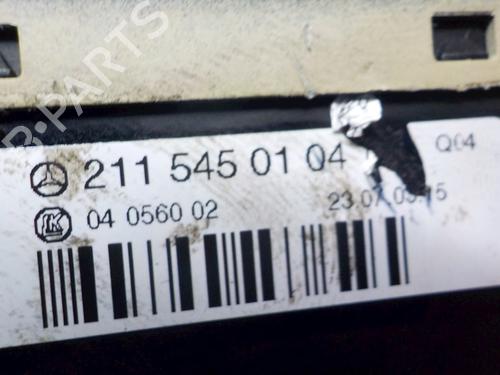Headlight switch MERCEDES-BENZ E-CLASS (W211) E 400 CDI (211.028) | BP23005464I24 
