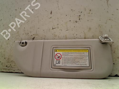 Used Right sun visor PEUGEOT 107 (PM_, PN_) 1.0 (68 hp) 21928135