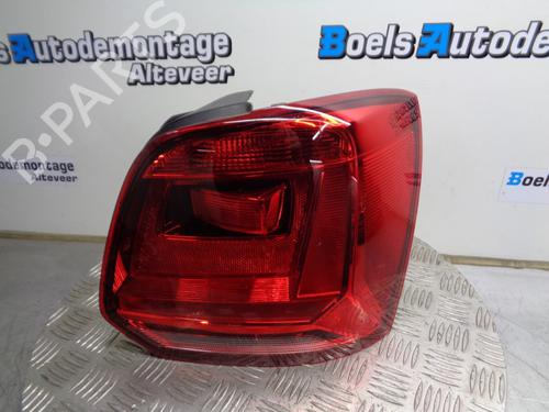 Used Right taillight VW POLO V (6R1, 6C1) 1.4 TDI (75 hp) 23012640