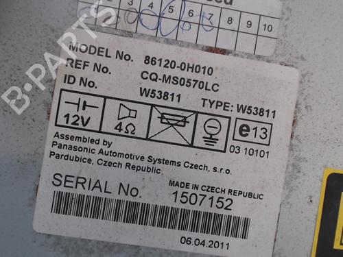 Radio CITROËN C1 (PM_, PN_) 1.0 | BP21945196E6 