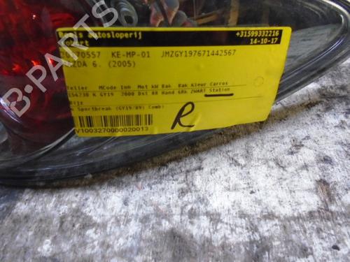 Højre baglygte MAZDA 6 Station Wagon (GY) 2.3 (GY3W, GY10) (166 hp) 23003411