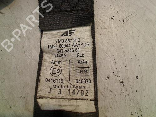 Rear center seatbelt VW SHARAN (7M8, 7M9, 7M6) 1.8 T 20V | BP21928118I27 